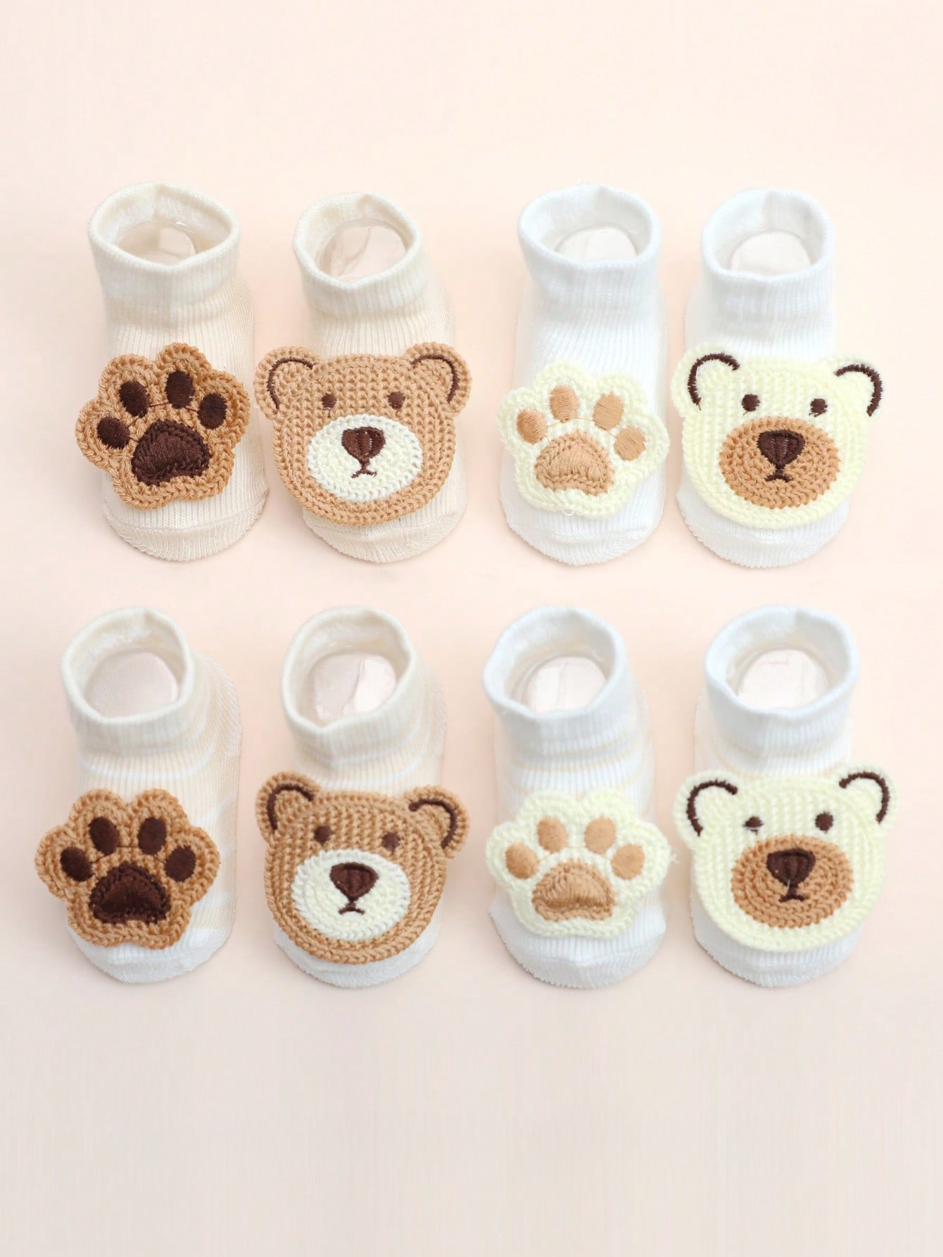 Anti Blister Sock - 4 Pairs of Baby Thin Cute