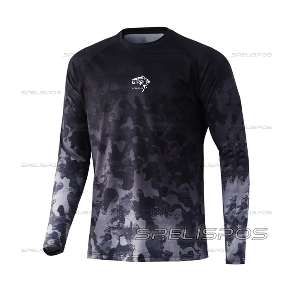 Fishing Shirt Riding Tops Wear - Running Gear Long Sleeve บทวิจารณ์และราคา