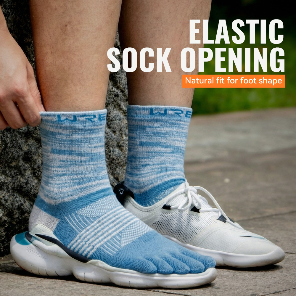 WRELS 1/2/3 Pair Five Finger S - Anti Blister Sock บทวิจารณ์และราคา