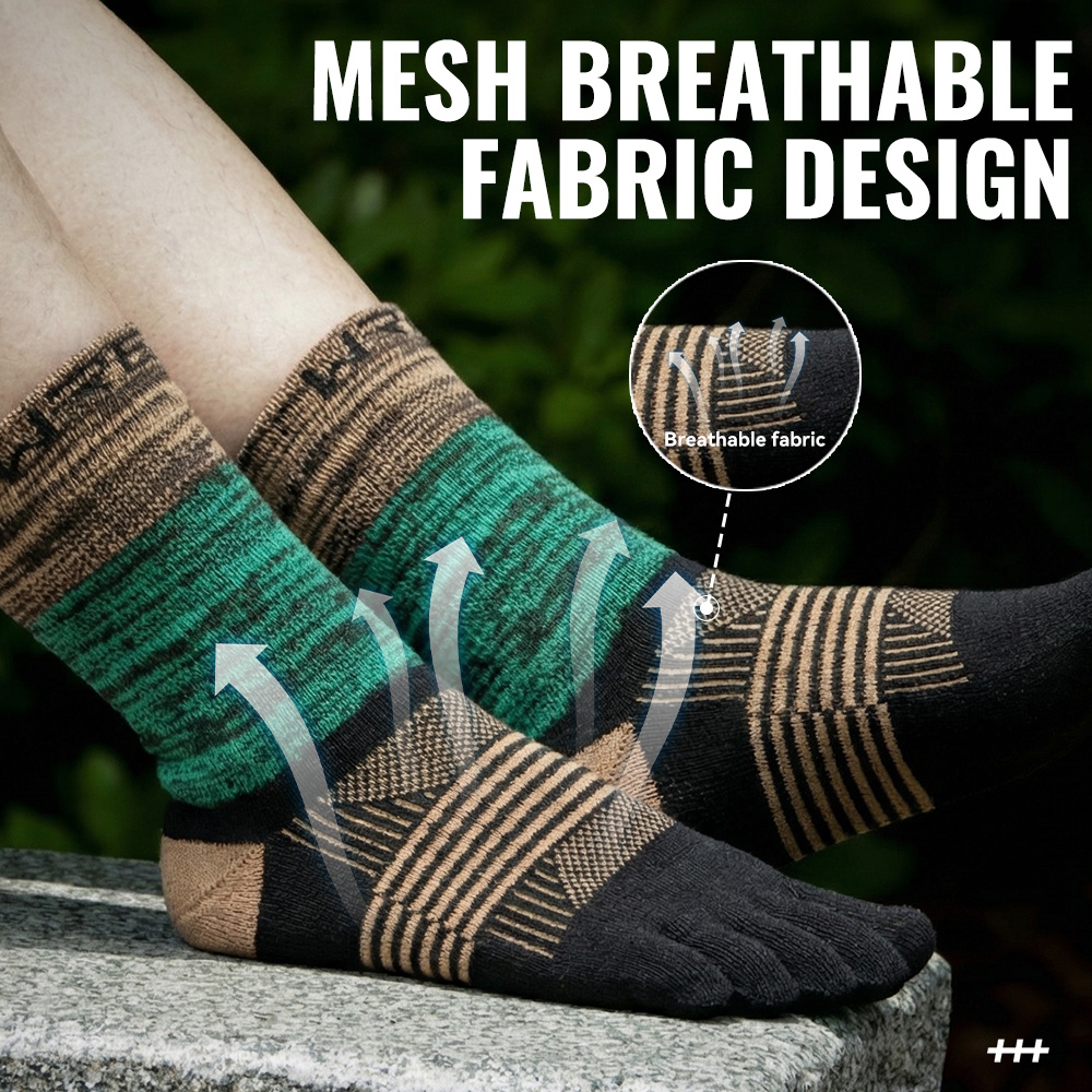 WRELS 1/2/3 Pair Five Finger S - Anti Blister Sock บทวิจารณ์และราคา