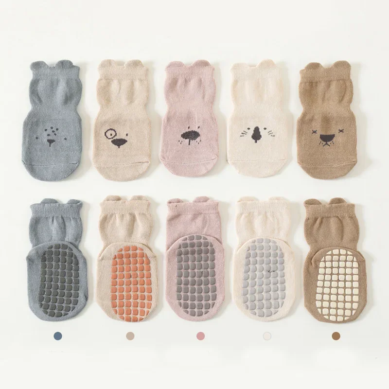 3/5 Pairs Baby Adorable Animal - Anti Blister Sock บทวิจารณ์และราคา