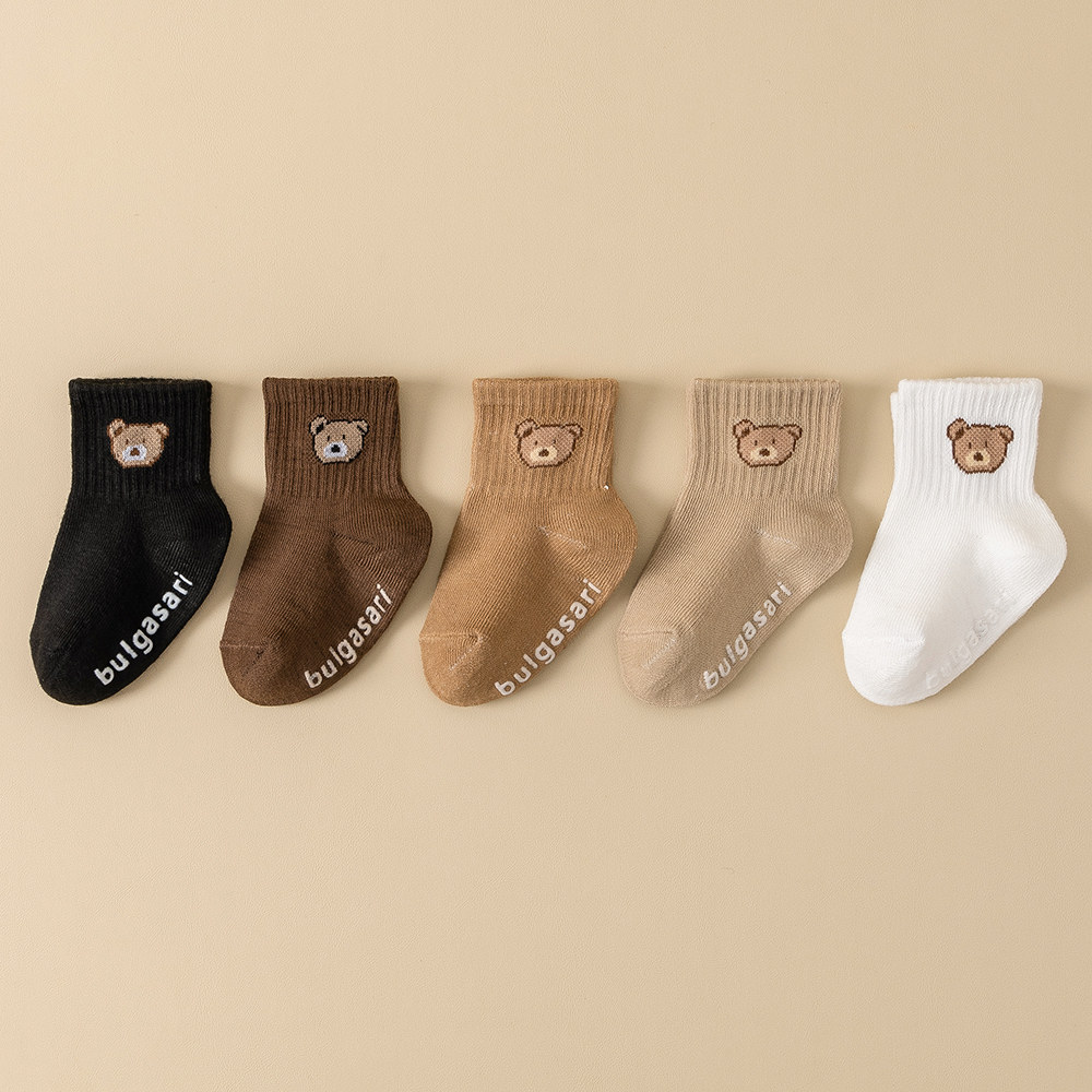 5 Pairs Kids Non-Slip Socks Un - Anti Blister Sock บทวิจารณ์และราคา