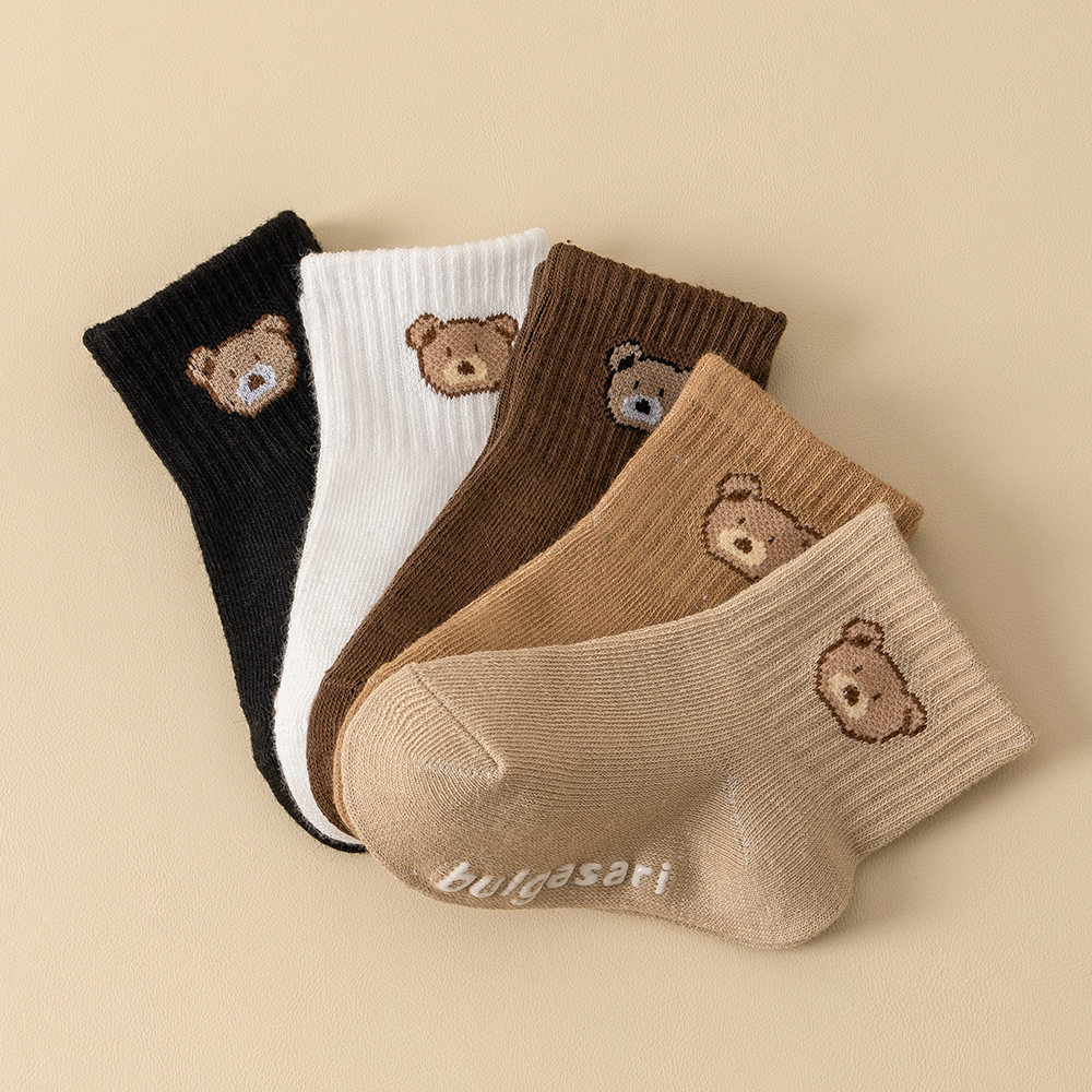 5 Pairs Kids Non-Slip Socks Un - Anti Blister Sock บทวิจารณ์และราคา