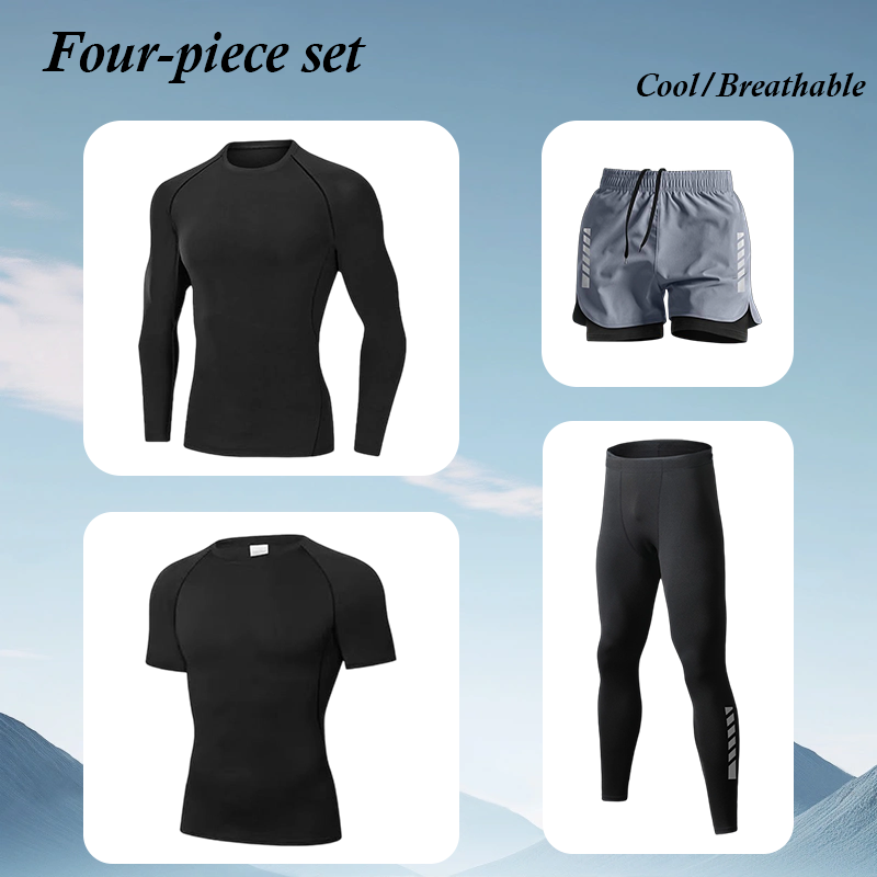 Men's Trendy Fitness Running S - Running Gear Long Sleeve บทวิจารณ์และราคา