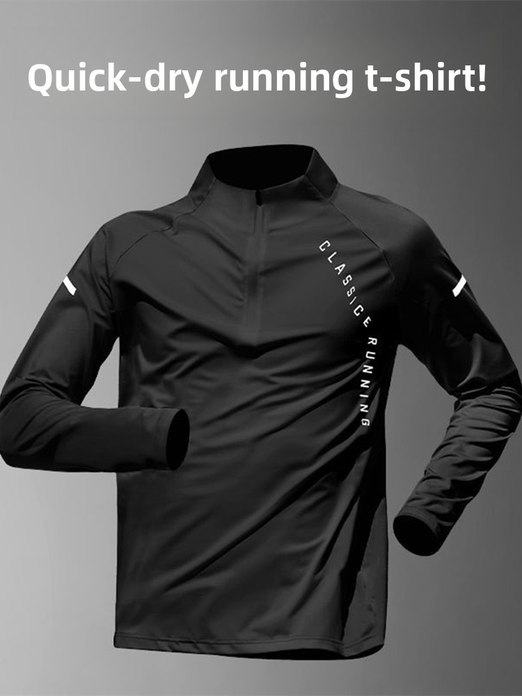 Men's Training Gear Quick Dry  - Running Gear Long Sleeve บทวิจารณ์และราคา