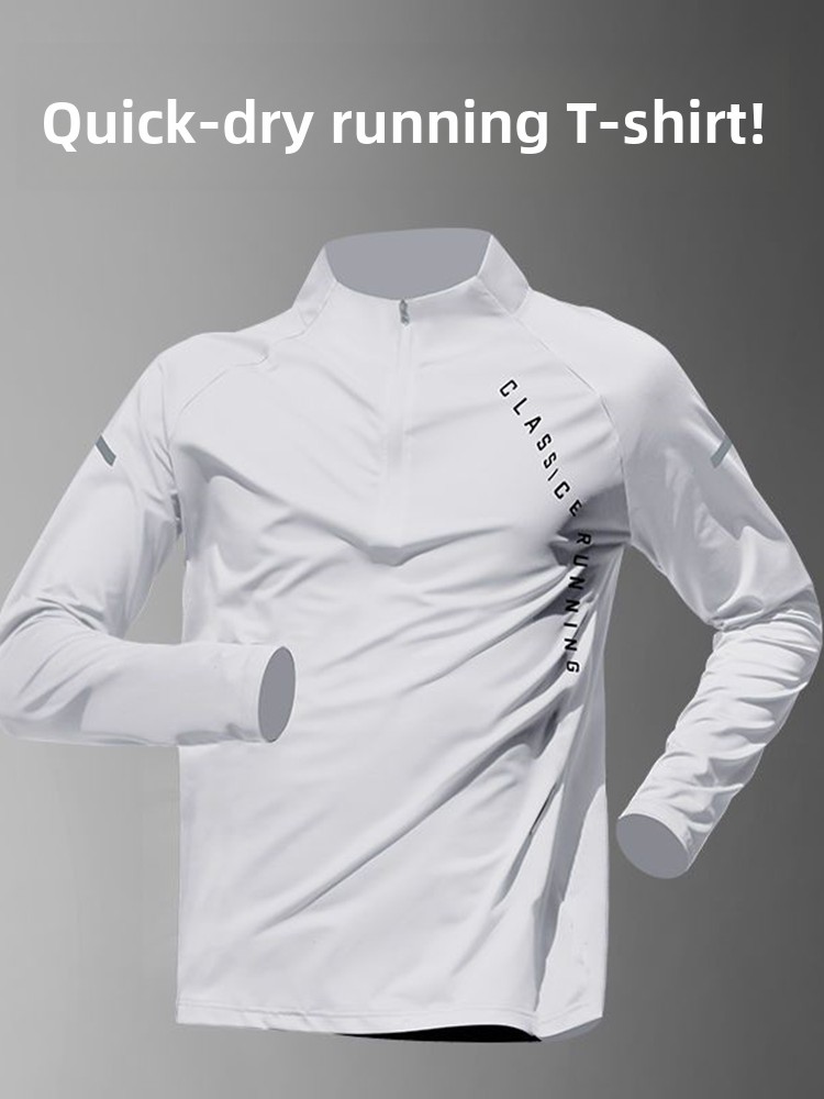Men's Training Gear Quick Dry  - Running Gear Long Sleeve บทวิจารณ์และราคา