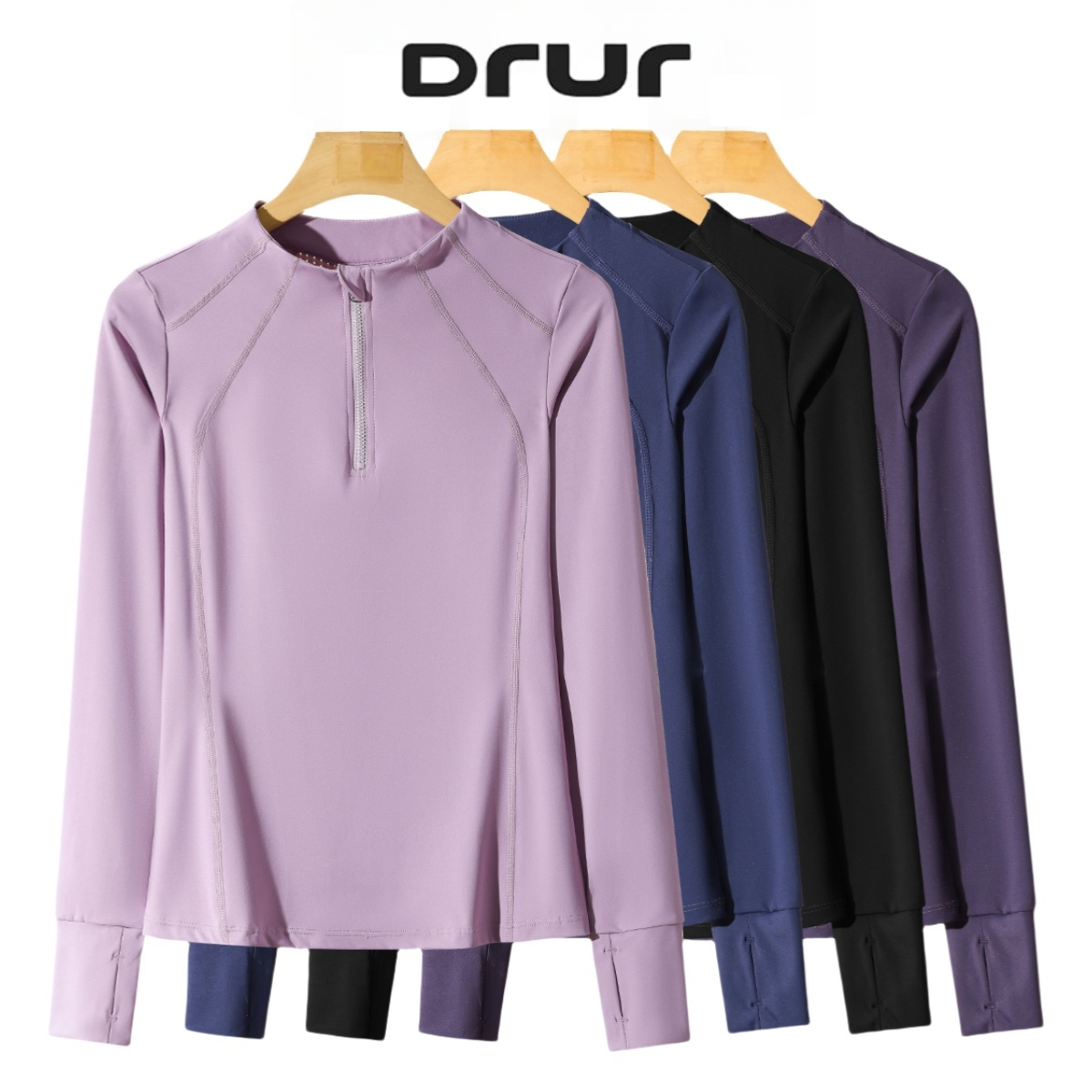 DRUR Running Jacket Women Ligh - Running Gear Long Sleeve บทวิจารณ์และราคา