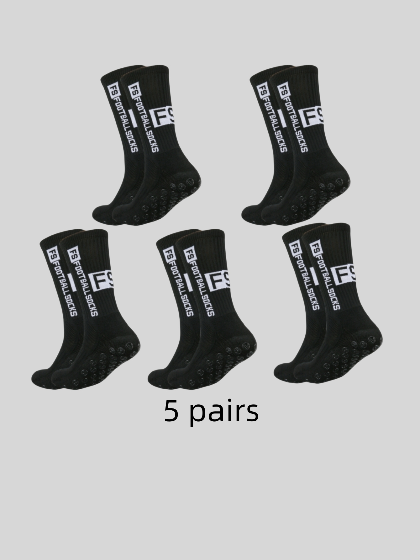 5 pairs of multi-color adhesiv - Anti Blister Sock บทวิจารณ์และราคา