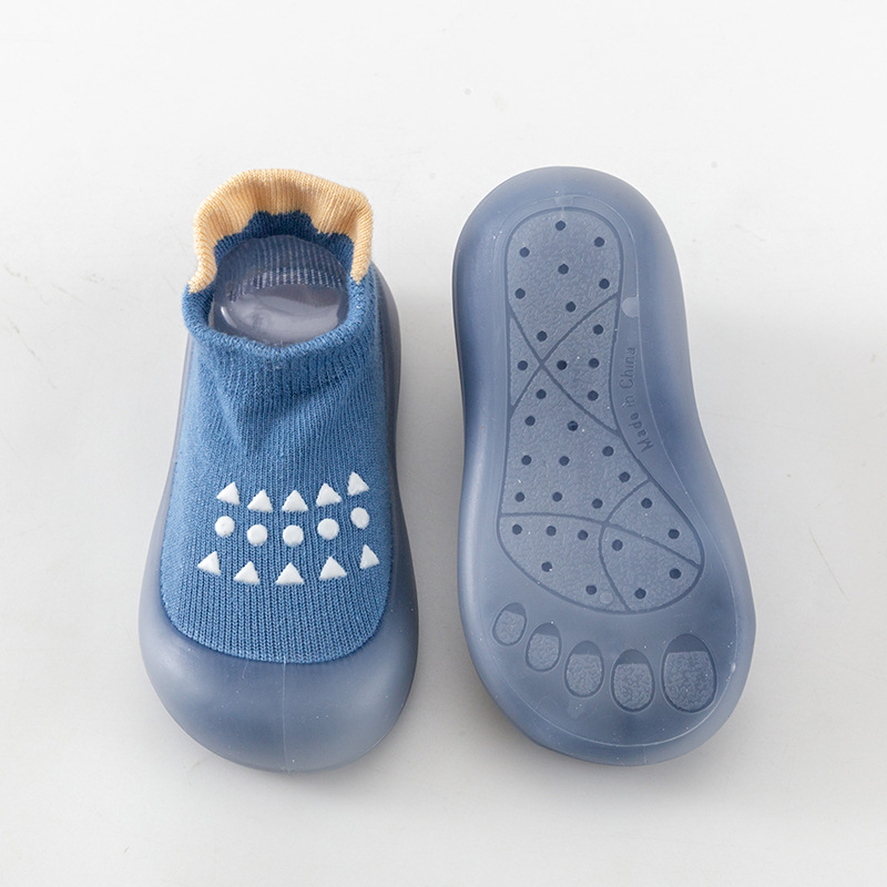 Baby Floor Shoes Blue and Pink - Anti Blister Sock บทวิจารณ์และราคา