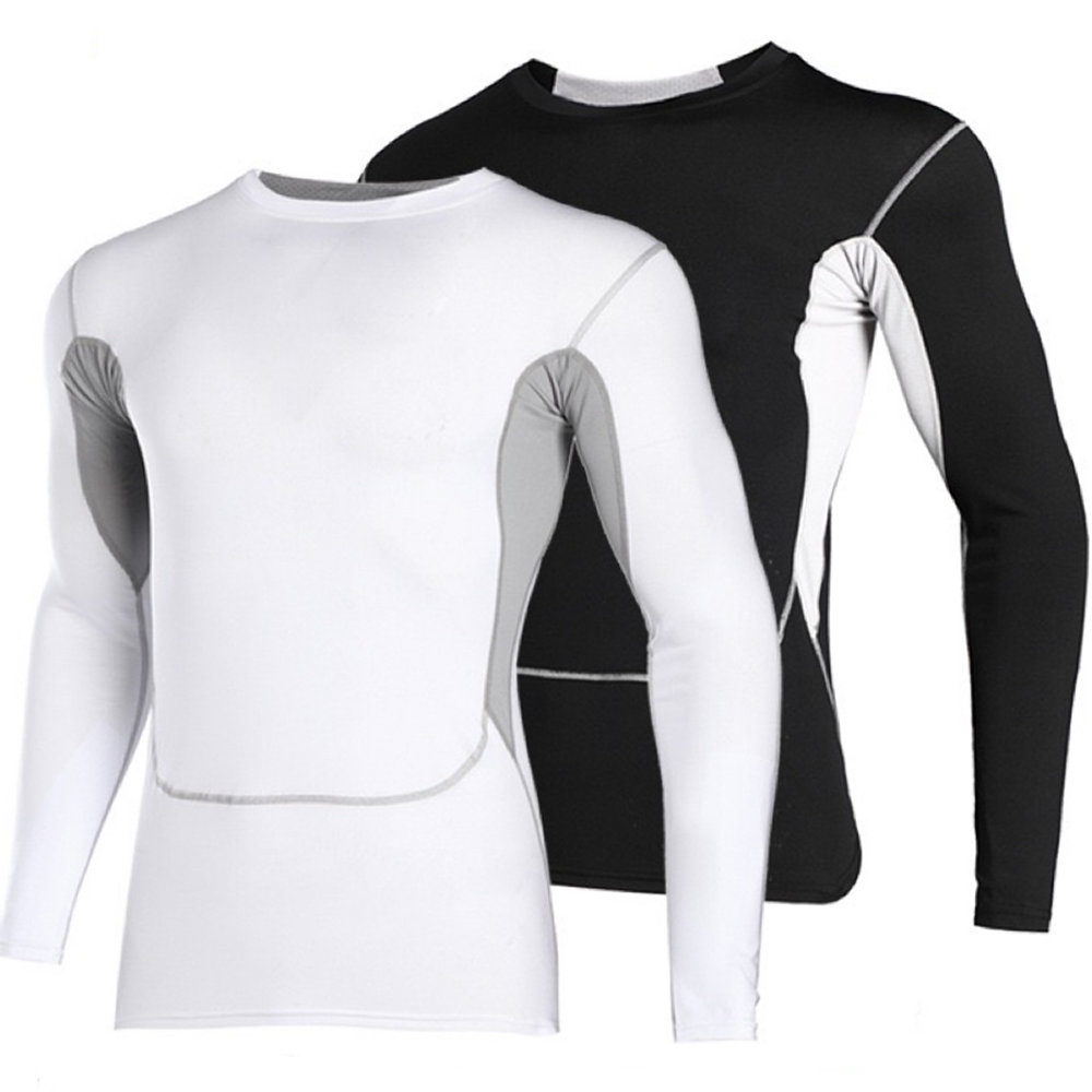 Men's Thermal Compression Shir - Running Gear Long Sleeve บทวิจารณ์และราคา