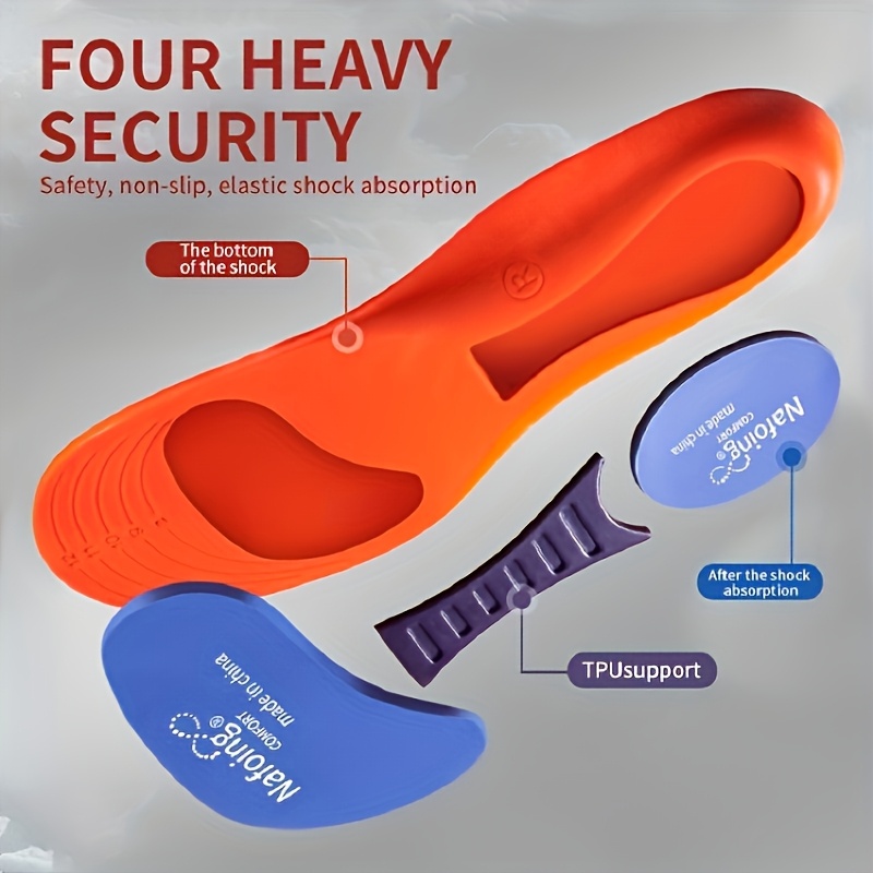 EVA Shock Absorption Comfortab - Insole Arch Support บทวิจารณ์และราคา