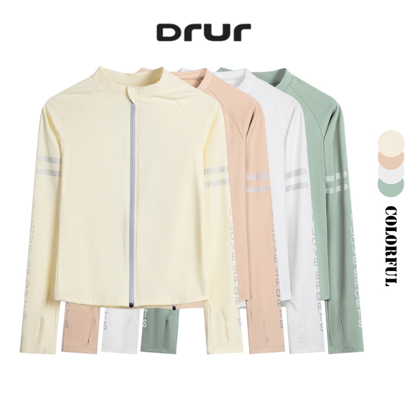DRUR Women Performance Yoga To - Running Gear Long Sleeve บทวิจารณ์และราคา