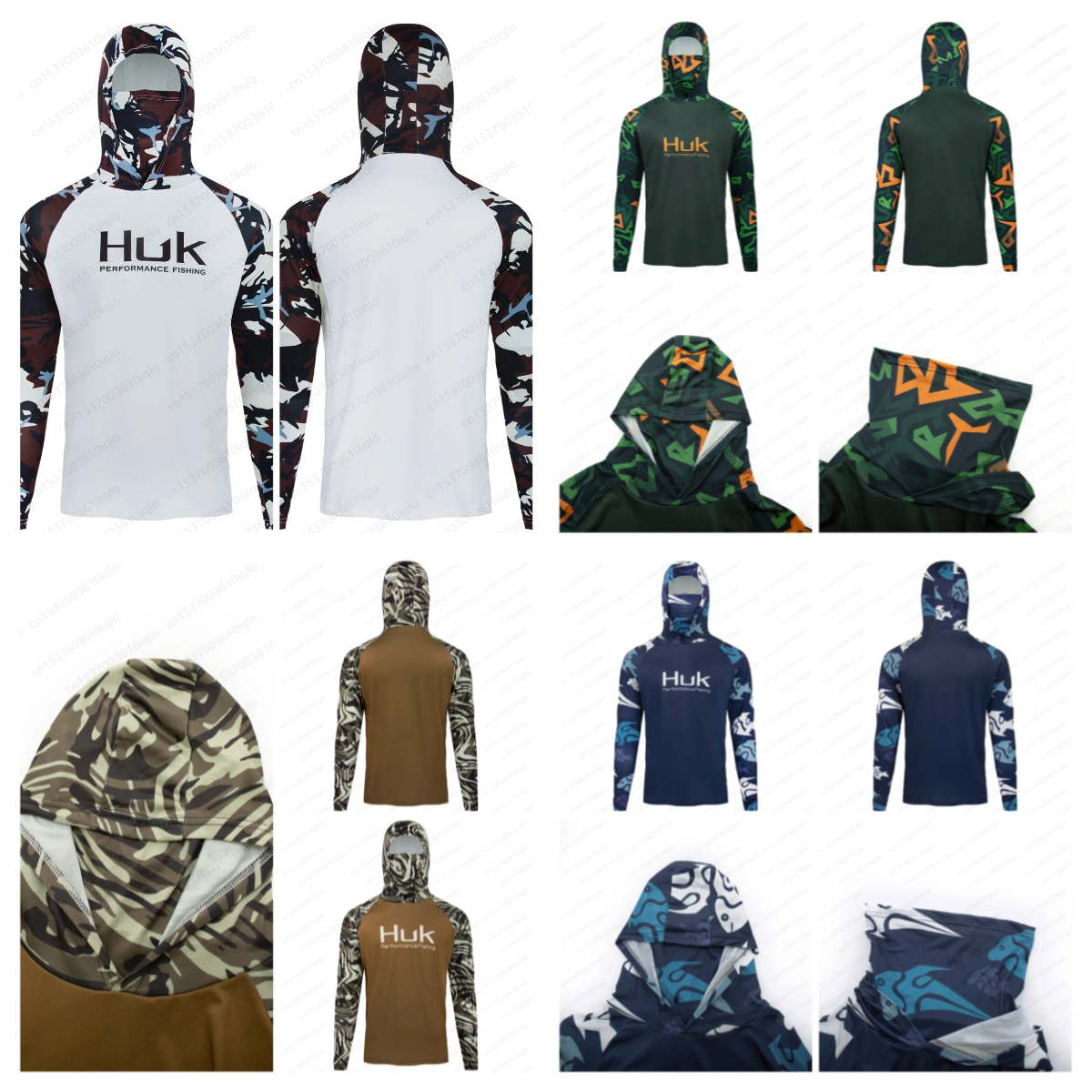 Fishing Shirt Riding Tops Wear - Running Gear Long Sleeve บทวิจารณ์และราคา