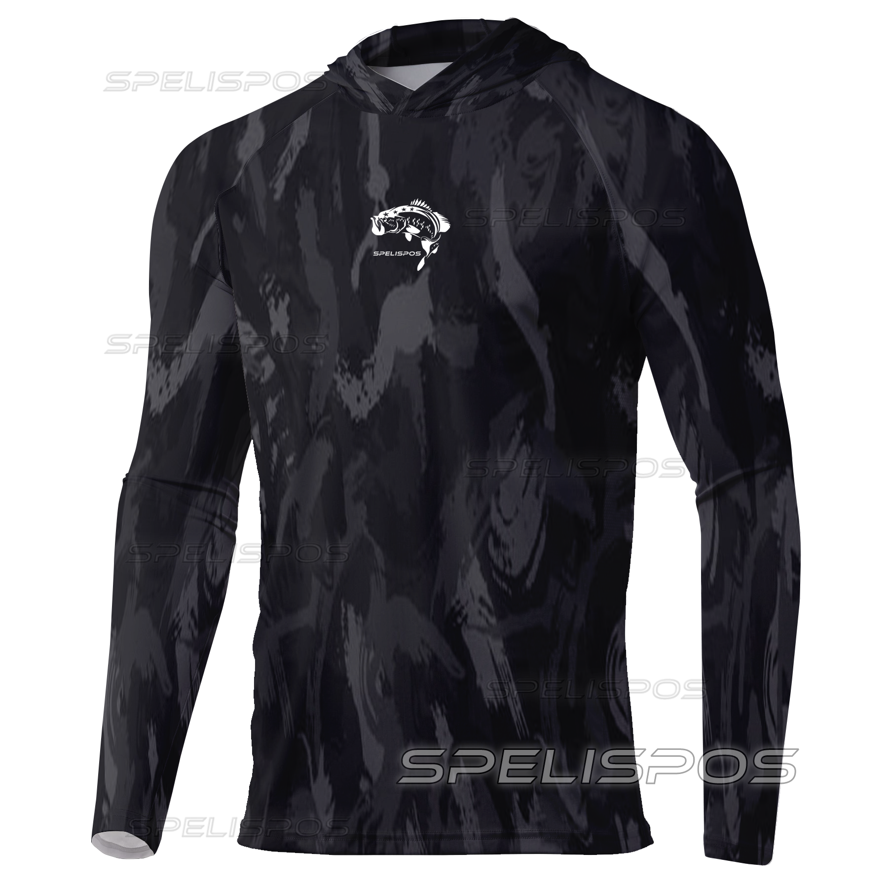 Fishing Shirts UPF 50+ Anti-UV - Running Gear Long Sleeve บทวิจารณ์และราคา