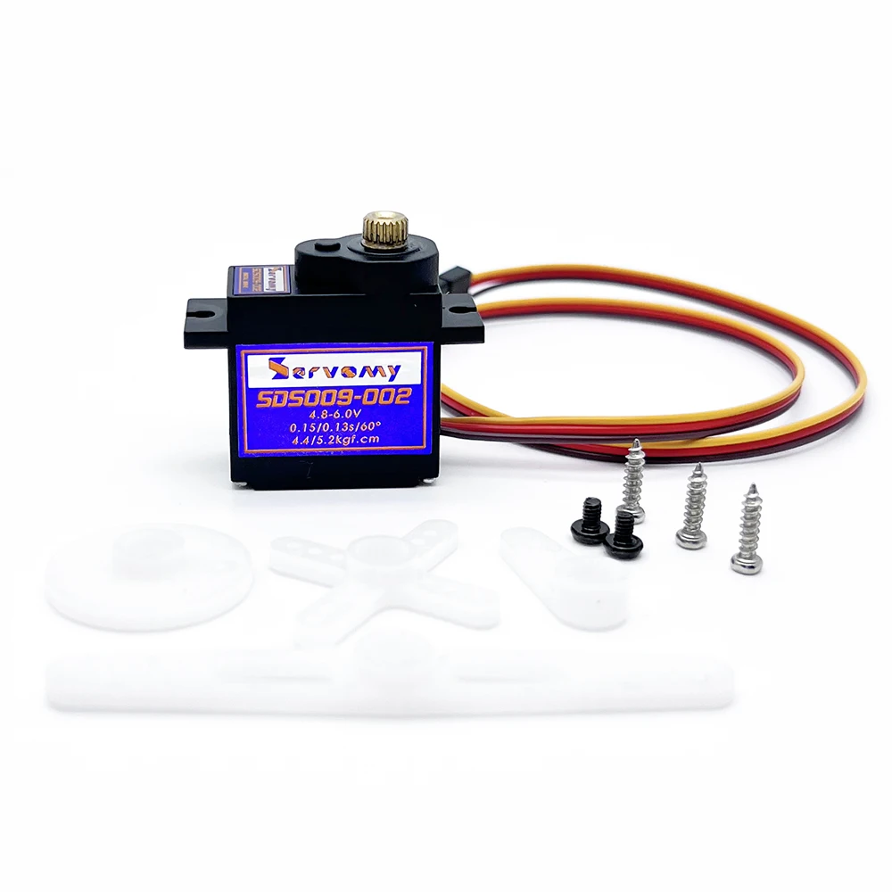 4pcs Servomy SDS009-02 9g Serv - Running Gear Vehicle บทวิจารณ์และราคา