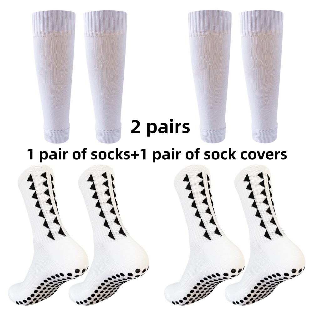 2 pairs of football socks men' - Anti Blister Sock บทวิจารณ์และราคา