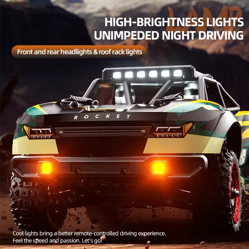 80KM/H Brushless RC Racing Car - Running Gear Vehicle บทวิจารณ์และราคา