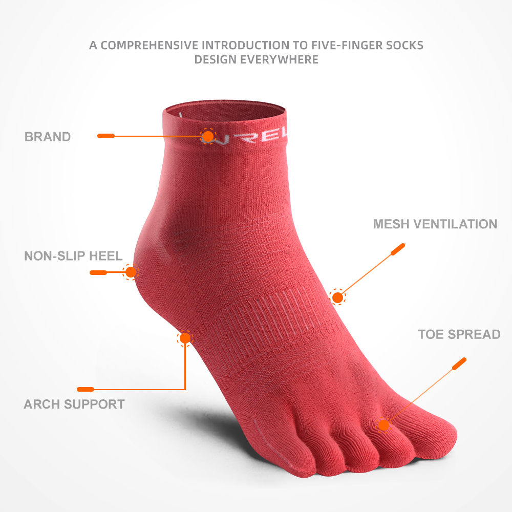 WRELS COOLMAX Five-finger Outd - Anti Blister Sock บทวิจารณ์และราคา