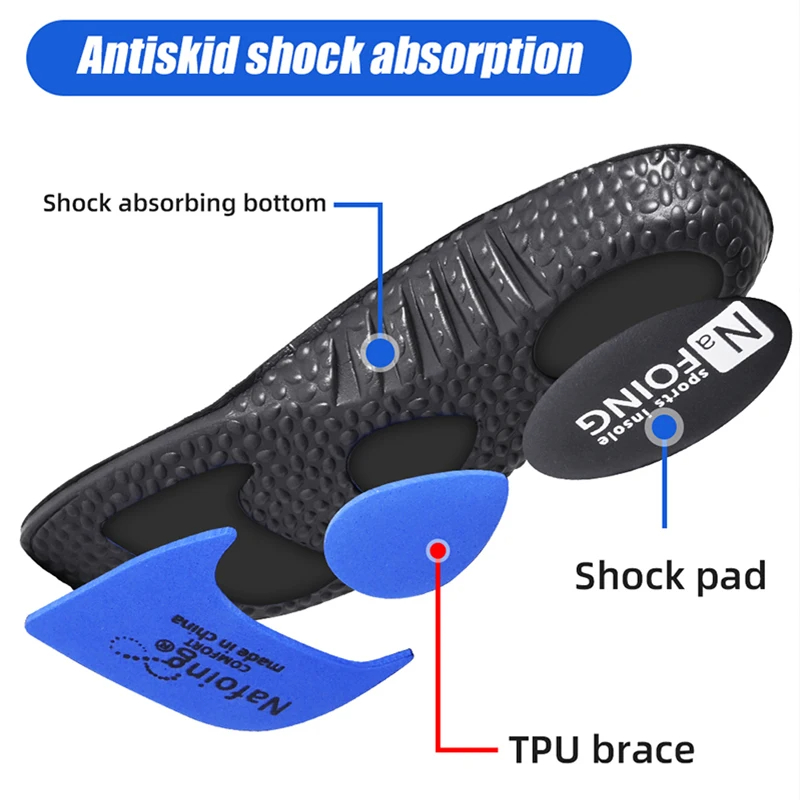 EVA Insoles for Shoes Sole Sho - Insole Arch Support บทวิจารณ์และราคา