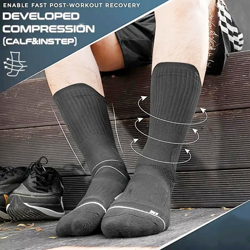 1/5 Pair Men Towel Bottom Bask - Anti Blister Sock บทวิจารณ์และราคา