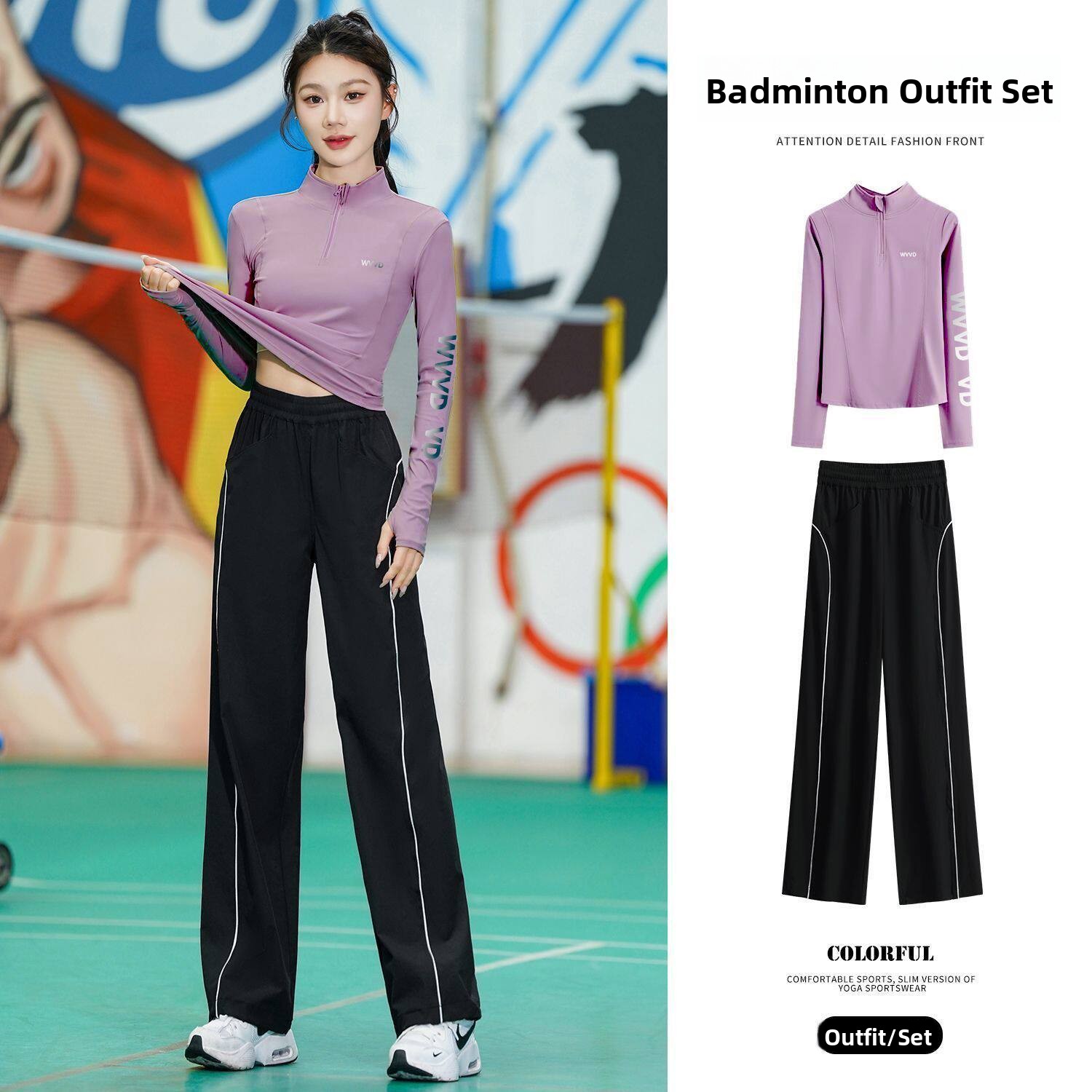 Women's Running Yoga Clothes S - Running Gear Long Sleeve บทวิจารณ์และราคา