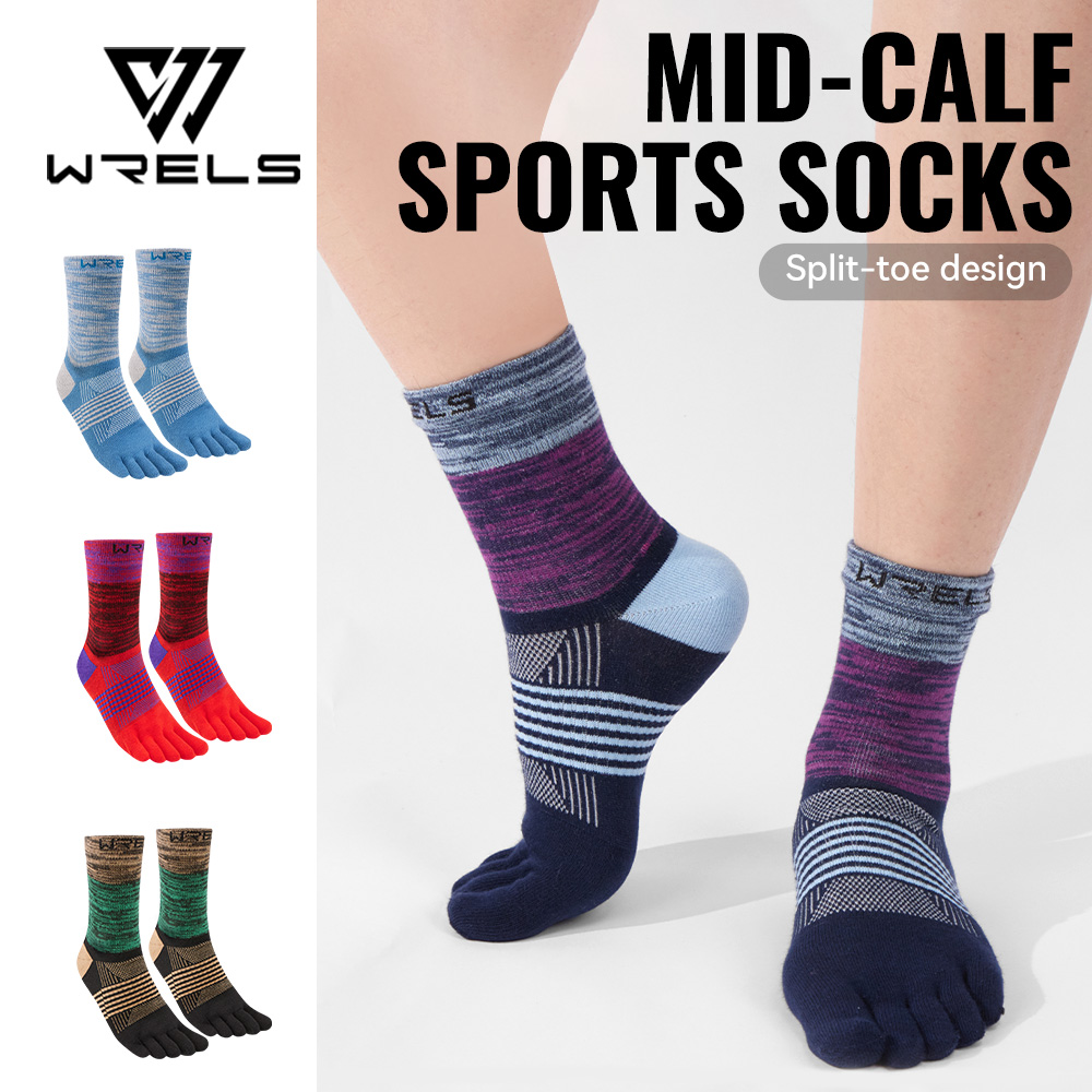 WRELS 1/2/3 Pair Toe Socks Ath - Anti Blister Sock บทวิจารณ์และราคา