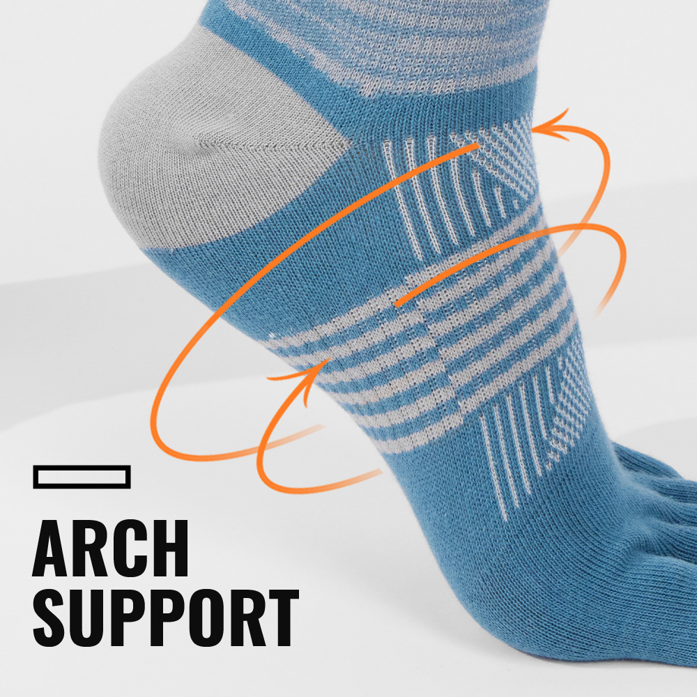 WRELS 1/2/3 Pair Toe Socks Ath - Anti Blister Sock บทวิจารณ์และราคา