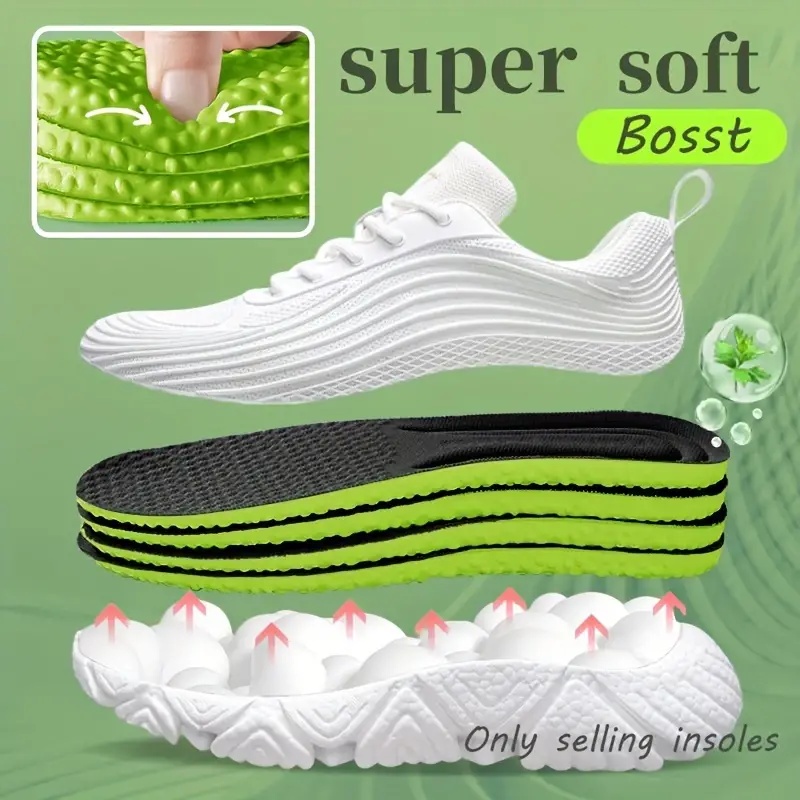 2 Pairs Sports Running Insole  - Insole Arch Support บทวิจารณ์และราคา
